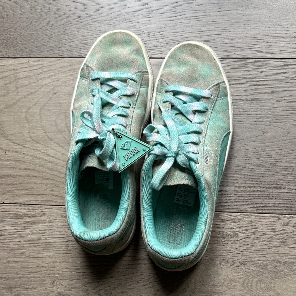 Puma x Diamond Mint Green Sneakers